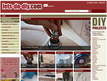 Tablet Screenshot of lets-do-diy.com